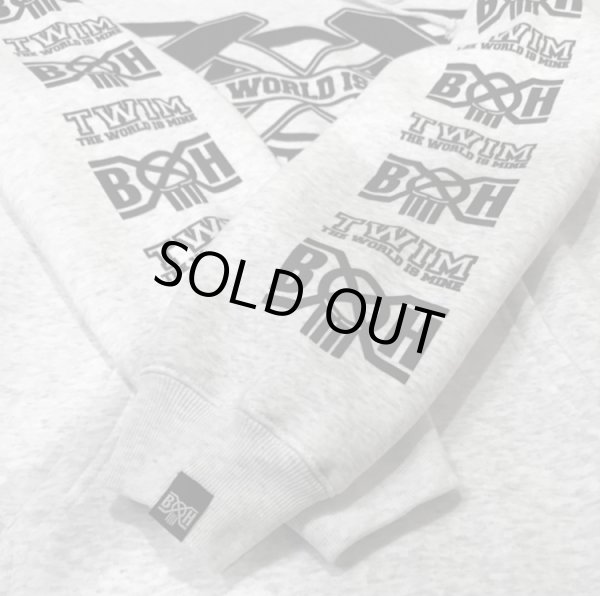 画像6: 通販キャンセル分の2XLサイズ "BOUNTY HUNTER x T.W.I.M Special Collaboration Pt.2" Hooded Sweat (ASH GREY) (6)