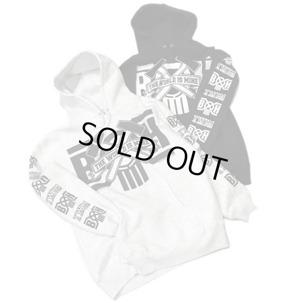 画像7: Mサイズ "BOUNTY HUNTER x T.W.I.M Special Collaboration Pt.2" Hooded Sweat (BLACK) (7)