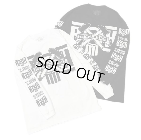 画像7: "BOUNTY HUNTER x T.W.I.M Special Collaboration Pt.2" LongSleeve T-Shirt (BLACK) (7)