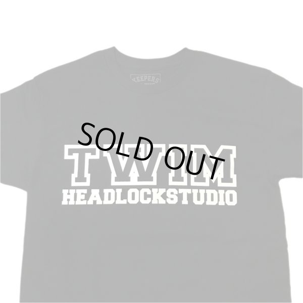 画像3: "T.W.I.M x HEADLOCK STUDIO_HEADLOCKSTUDIO *BOMBER" S/S T-SHIRT (BLACK) (3)