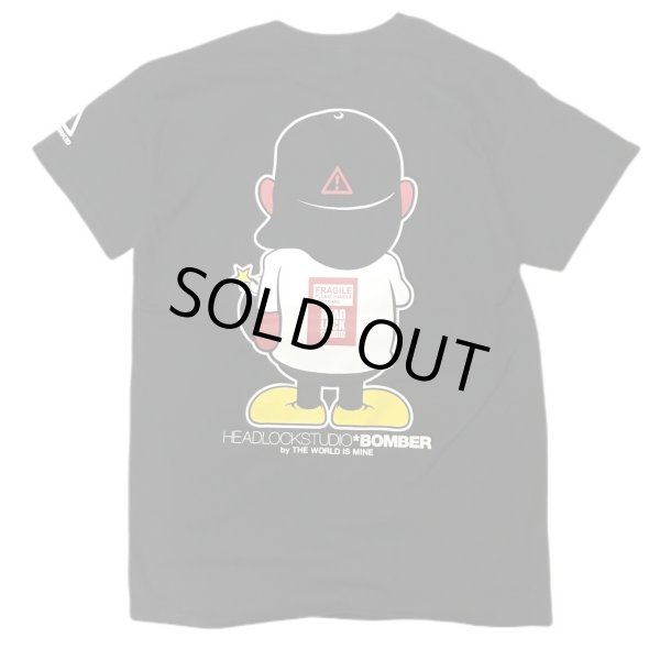 画像2: "T.W.I.M x HEADLOCK STUDIO_HEADLOCKSTUDIO *BOMBER" S/S T-SHIRT (BLACK) (2)