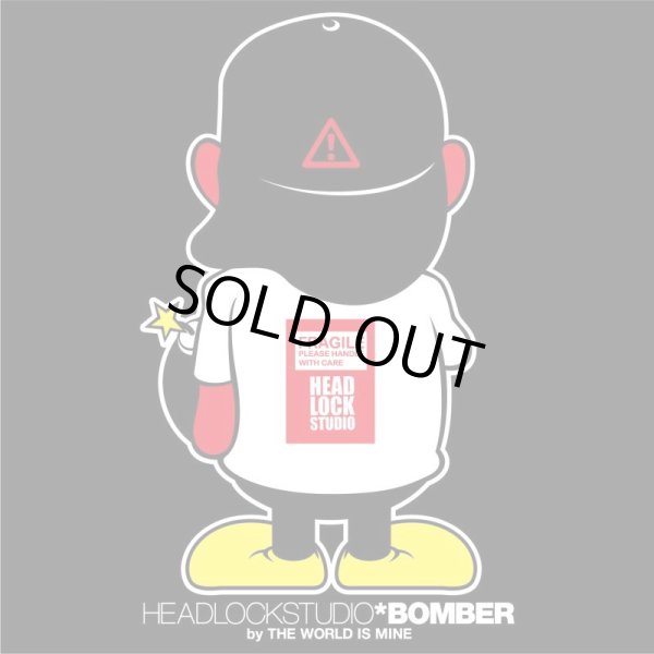 画像8: "T.W.I.M x HEADLOCK STUDIO_HEADLOCKSTUDIO *BOMBER" S/S T-SHIRT (BLACK) (8)