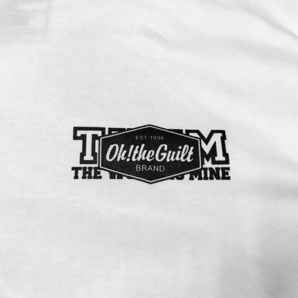 画像3: "Oh!theGuilt x T.W.I.M 2023_CROSS" 5.6oz LONG SLEEVE T-SHIRT (WHITE) (3)