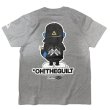 画像2: "OH! THE GUILT BOMBER_Backward" T-SHIRT_6.2oz (MIX GREY) (2)