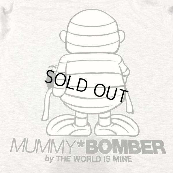 画像5: "MUMMY *BOMBER" LONG SLEEVE T-SHIRT  6.2oz (ASH GREY) (5)