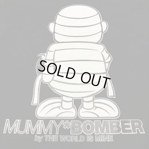 画像5: "MUMMY *BOMBER" LONG SLEEVE T-SHIRT  6.2oz (BLACK) (5)