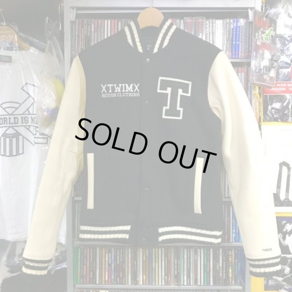 画像4: USED "T.W.I.M_STADIUM JACKET/VARSITY JACKET/LETTERMAN JACKET" (L size) (4)