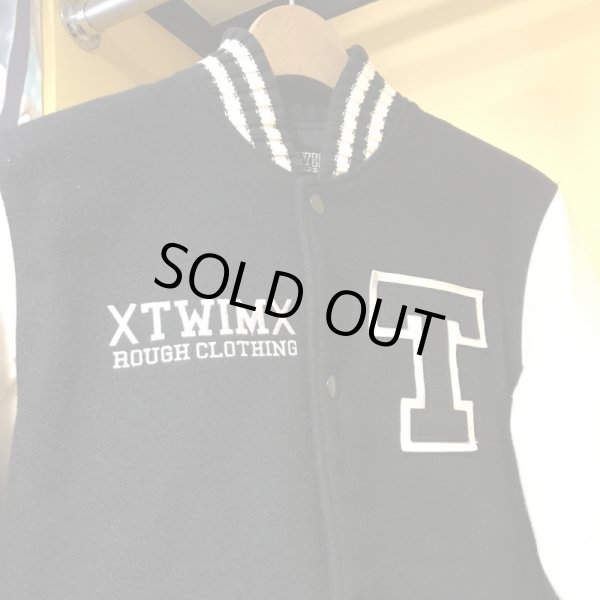 画像14: USED "T.W.I.M_STADIUM JACKET/VARSITY JACKET/LETTERMAN JACKET" (L size) (14)