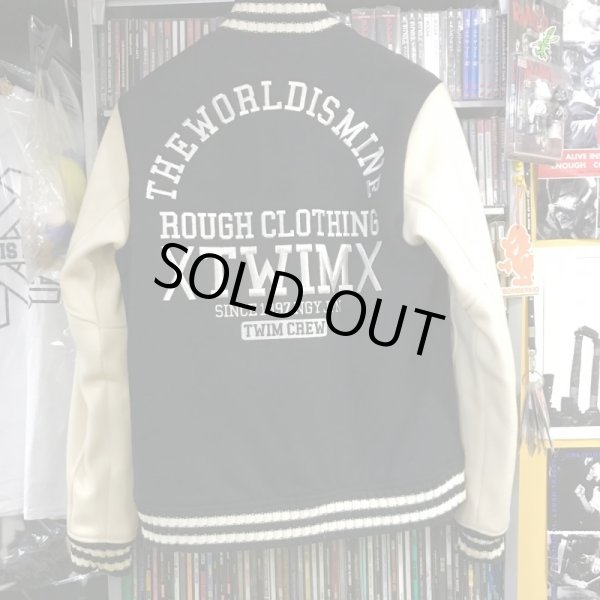 画像5: USED "T.W.I.M_STADIUM JACKET/VARSITY JACKET/LETTERMAN JACKET" (L size) (5)
