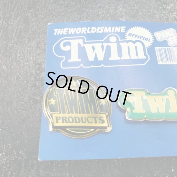 画像2: [当時物] ピンズセット(ブルーver.) (2)