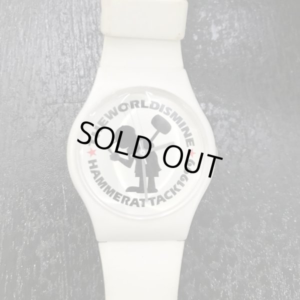 画像3: [当時物] 腕時計/白 (ハンマーキッド) (3)