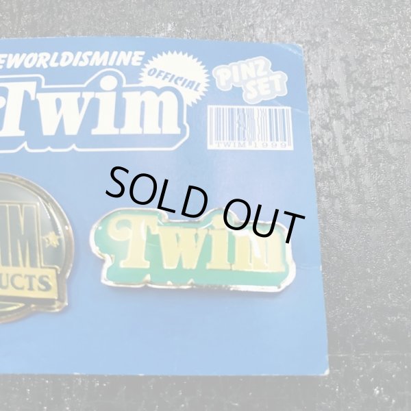 画像3: [当時物] ピンズセット(ブルーver.) (3)