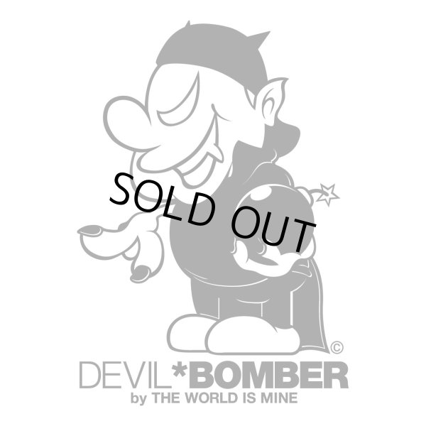 画像9: 30% OFF "DEVIL *BOMBER" LONG SLEEVE T-SHIRT  6.2oz (WHITE) (9)