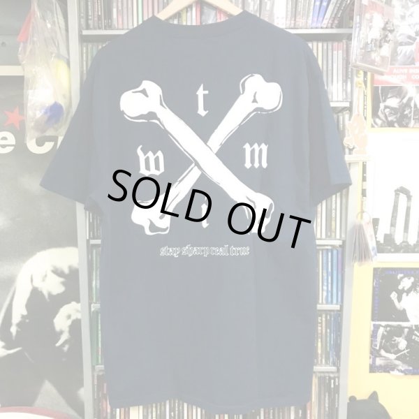 画像2: [USED] T.W.I.M Tシャツ_"CROSS BONES" (NAVY : ネイビー) (2)