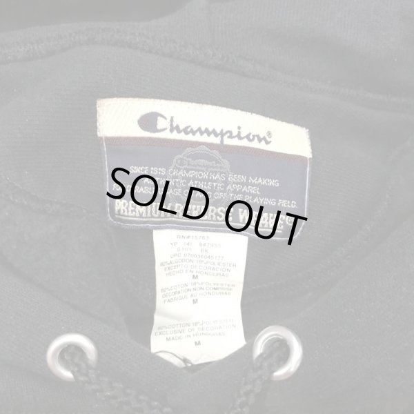 画像6: USED_"Champion BODY_PREMIUM REVERSE WEAVE" HOODED SWEAT SHIRT (BLACK_M size) (6)