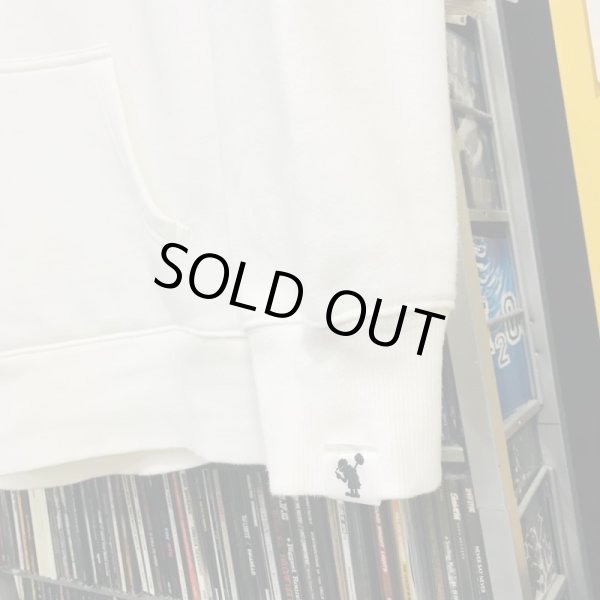 画像5: USED_"T+FLOWER HAMMER-CROSS" HOODED SWEAT SHIRT (WHITE_L size) (5)