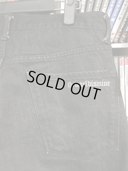 画像4: [当時物] USED_ブラックデニム/BLACK_DENIM PANTS (4)