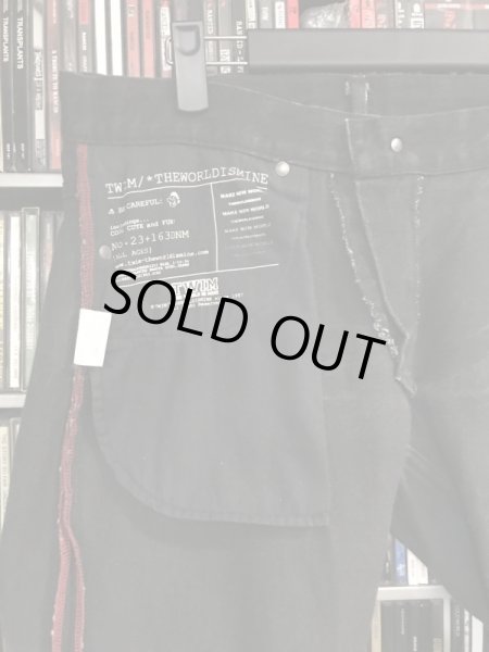 画像11: [当時物] USED_ブラックデニム/BLACK_DENIM PANTS (11)