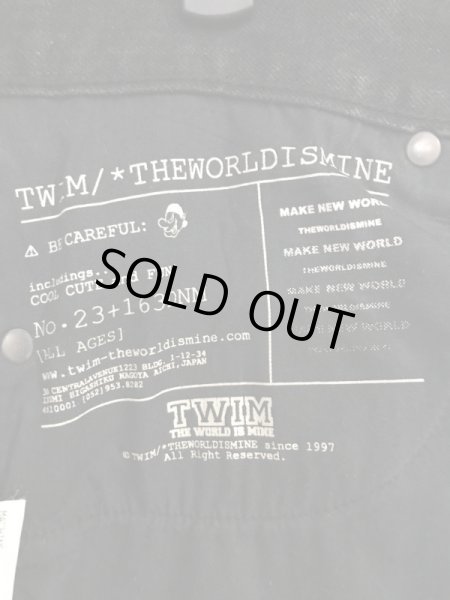 画像12: [当時物] USED_ブラックデニム/BLACK_DENIM PANTS (12)