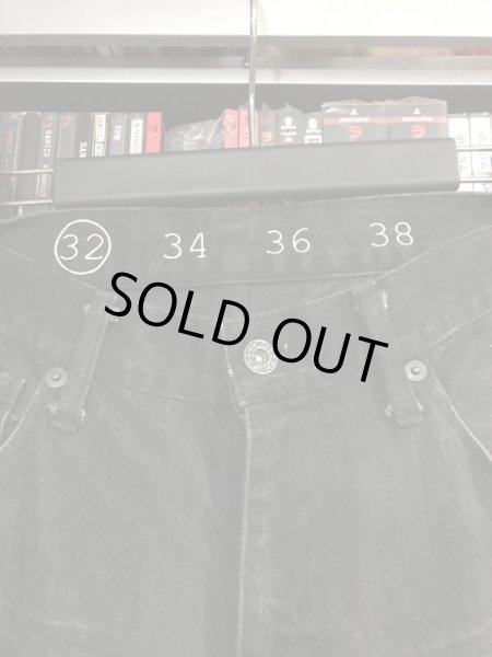 画像3: [当時物] USED_ブラックデニム/BLACK_DENIM PANTS (3)