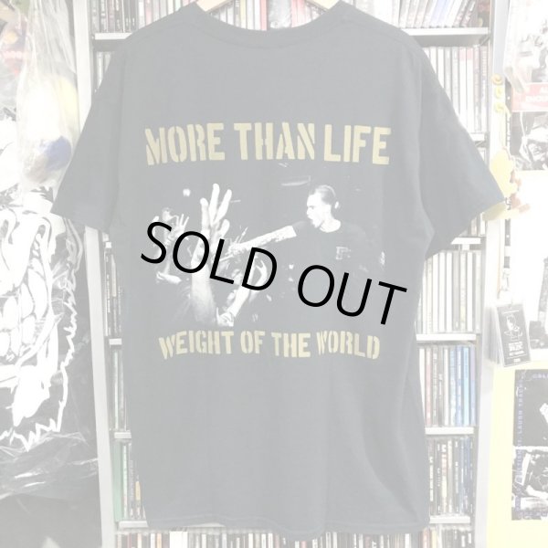 画像2: USED_レア "MORE THAN LIFE" Tシャツ_Lサイズ (2)