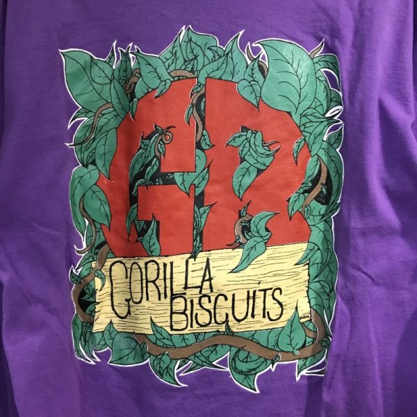 画像5: USED_VINTAGE_レア "GORILLA BISCUITS" 長袖 Tシャツ_Lサイズ (5)