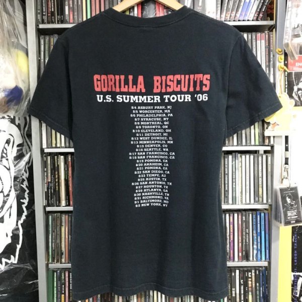 画像2: USED_レア "GORILLA BISCUITS_U.S. SUMMER TOUR 06" Tシャツ_Sサイズ (2)