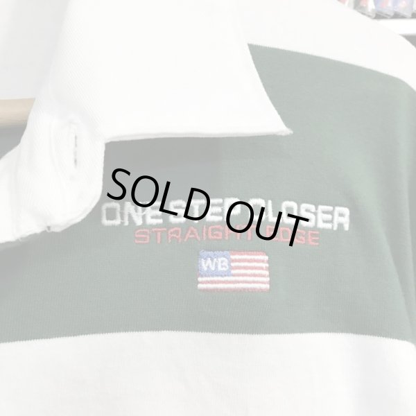 画像3: USED_美品 "ONE STEP CLOSER" ラガーシャツ_Lサイズ (3)