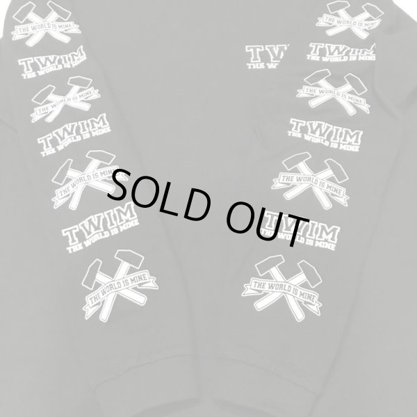 画像7: SALE 35% OFF "T.W.I.M-LOGO Embroidery" 7.4 oz LONG SLEEVE T-SHIRT (BLACK) (7)