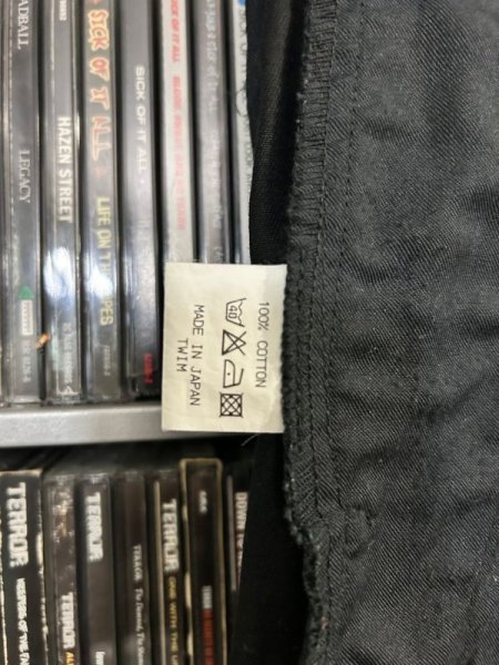 画像12: [当時物] USED_チノパン/ワークパンツ (BLACK_Lサイズ) (12)