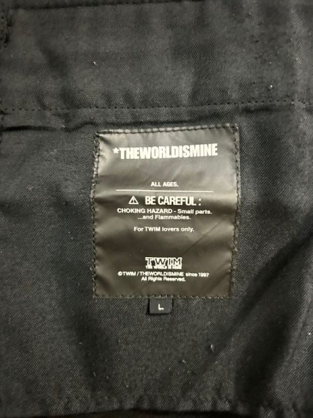 画像11: [当時物] USED_チノパン/ワークパンツ (BLACK_Lサイズ) (11)