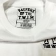 画像5: SALE 30% OFF "T.W.I.M-LOGO EMBROIDERY" POCKET S/S T-SHIRT  5.6oz (WHITE) (5)