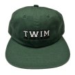 画像2: "T.W.I.M-LOGO EMBROIDERY" COTTON FLAT-VISOR CAP (IRISH GREEN) (2)