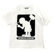 画像2: SALE 30% OFF "HAMMERKID DIE-CUTTING" S/S T-SHIRT  6.2oz (WHITE) (2)