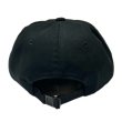 画像3: "T.W.I.M-LOGO EMBROIDERY" COTTON FLAT-VISOR CAP (BLACK) (3)