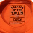 画像5: SALE 30% OFF "T.W.I.M-LOGO EMBROIDERY" POCKET S/S T-SHIRT  5.6oz (ORANGE) (5)