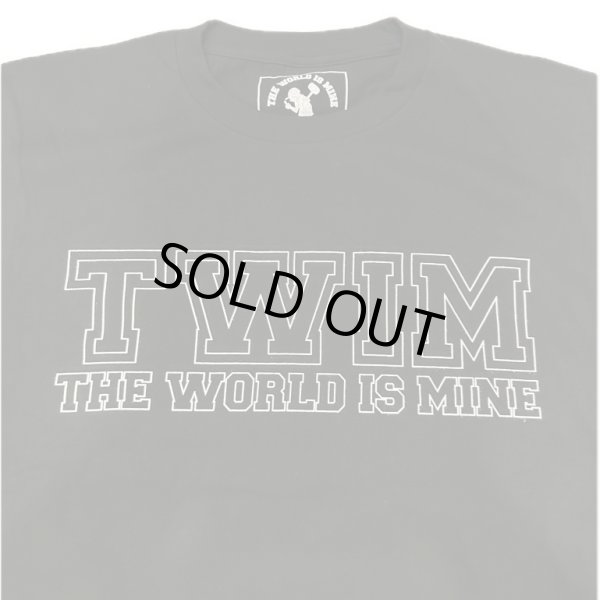 画像4: SALE 30% OFF "OUTLINE-LOGO" S/S T-SHIRT  5.6oz (BLACK) (4)