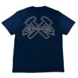 画像3: SALE 30% OFF "OUTLINE-LOGO" S/S T-SHIRT  5.6oz (NAVY) (3)