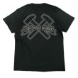 画像3: SALE 30% OFF "OUTLINE-LOGO" S/S T-SHIRT  5.6oz (BLACK) (3)