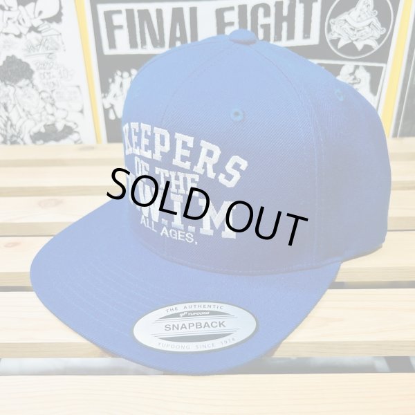 画像2: USED_"KEEPERS OF THE T.W.I.M" SNAPBACK (ROYAL BLUE) (2)