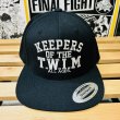 画像1: USED_"KEEPERS OF THE T.W.I.M" SNAPBACK (BLACK) (1)