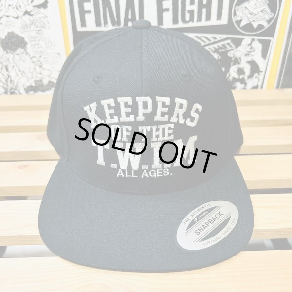 画像1: USED_"KEEPERS OF THE T.W.I.M" SNAPBACK (BLACK) (1)