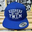 画像1: USED_"KEEPERS OF THE T.W.I.M" SNAPBACK (ROYAL BLUE) (1)