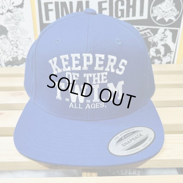 画像1: USED_"KEEPERS OF THE T.W.I.M" SNAPBACK (ROYAL BLUE) (1)