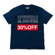 画像1: SALE 30% OFF "OUTLINE-LOGO" S/S T-SHIRT  5.6oz (NAVY) (1)