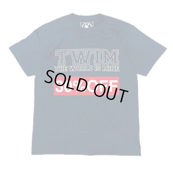 画像1: SALE 30% OFF "OUTLINE-LOGO" S/S T-SHIRT  5.6oz (NAVY) (1)