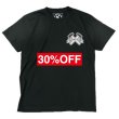 画像1: SALE 30% OFF "HAMMERxATTACK" S/S T-SHIRT  5.6oz (BLACK) (1)