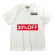 画像1: SALE 30% OFF "T.W.I.M-LOGO EMBROIDERY" POCKET S/S T-SHIRT  5.6oz (WHITE) (1)