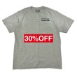 画像1: SALE 30% OFF "T.W.I.M-LOGO EMBROIDERY" POCKET S/S T-SHIRT  5.6oz (HEATHER GREY) (1)