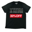 画像1: SALE 30% OFF "OUTLINE-LOGO" S/S T-SHIRT  5.6oz (BLACK) (1)